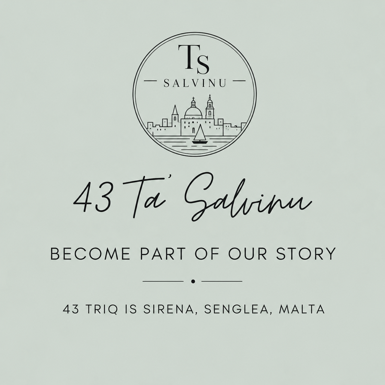 43 Triq Is Sirena Short Rental Senglea Malta logo
