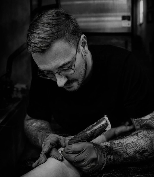 Mike White • Tattoo Artist • Malta logo