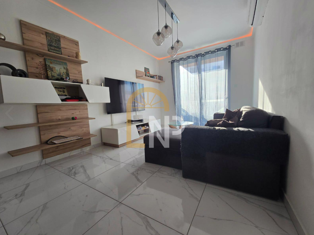 Qawra 2 Bedroom Apartment Ready to Move Into minutes from seafront