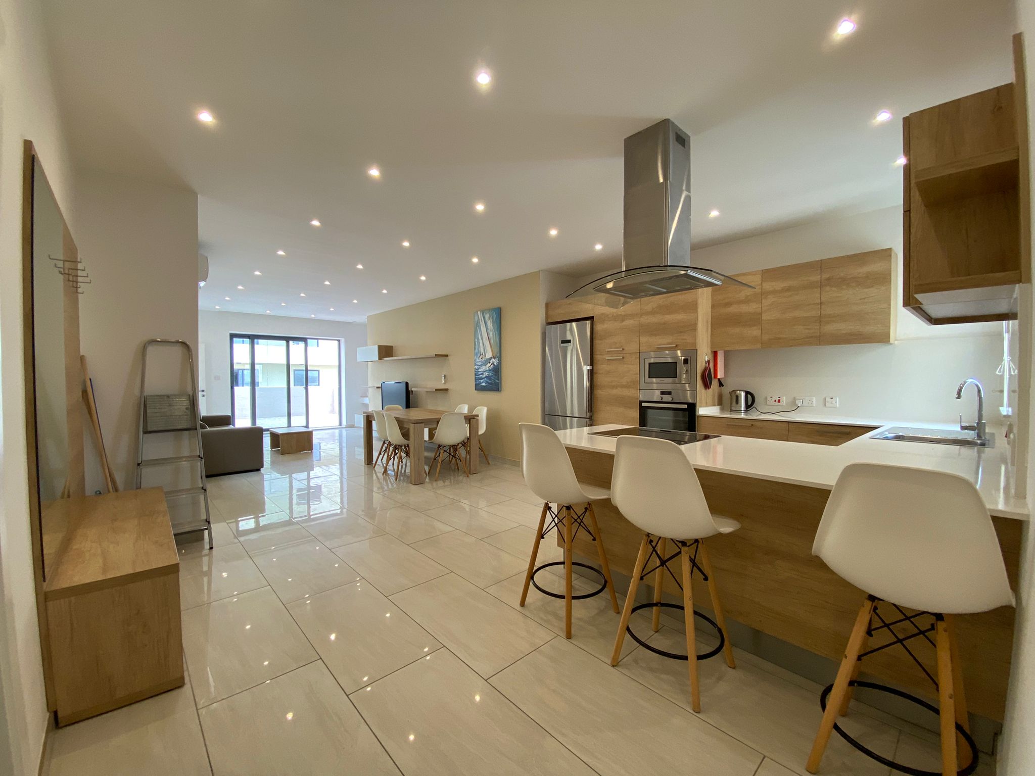 Modern Designer-Finished 3-Bedroom Penthouse in Gzira