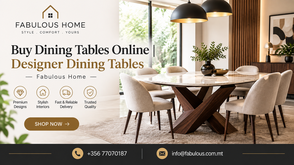 Shop Modern Furniture Malta - Designer Furniture at Fabulous Home