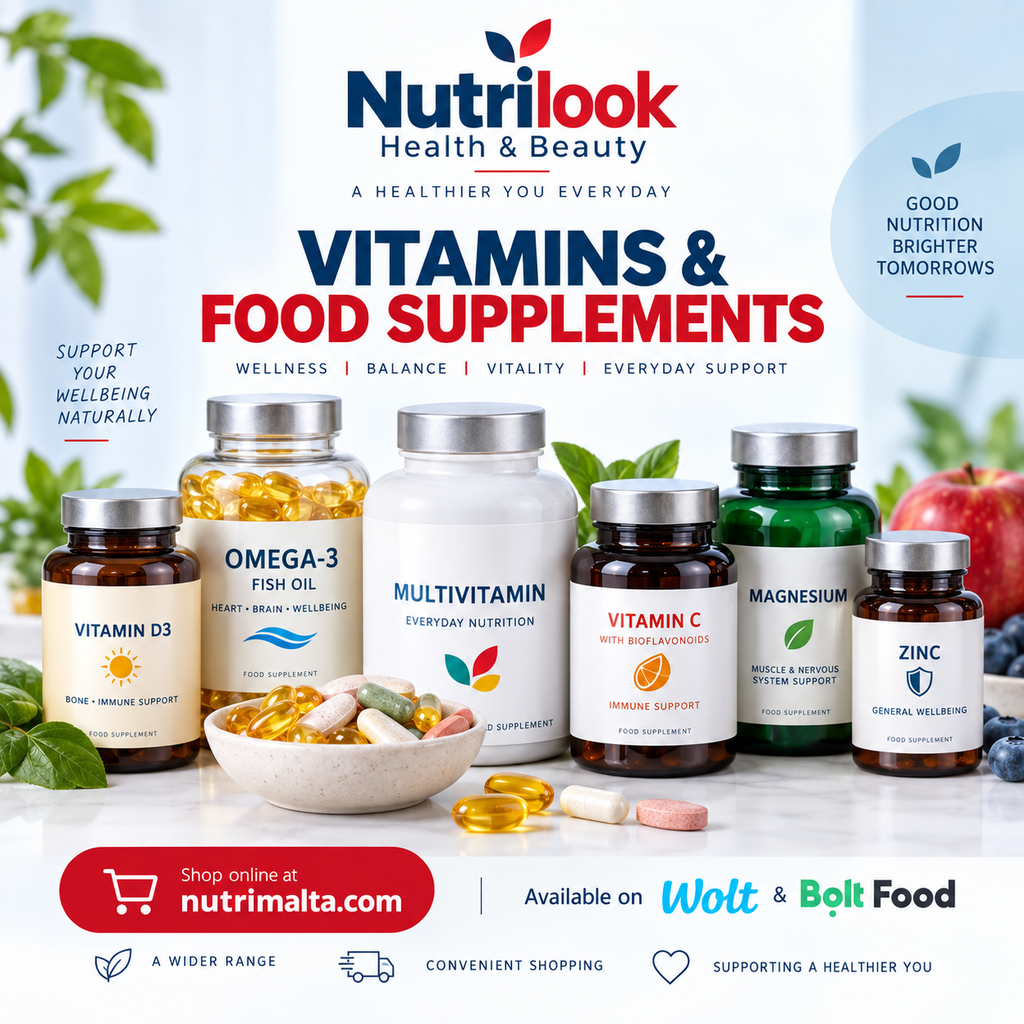 Title: Vitamins & Food Supplements – Wide Selection Available