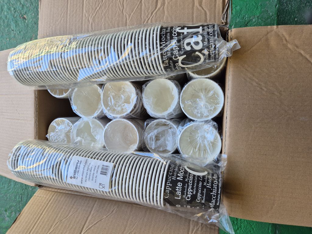 Takeaway cappuccino cups Disposable