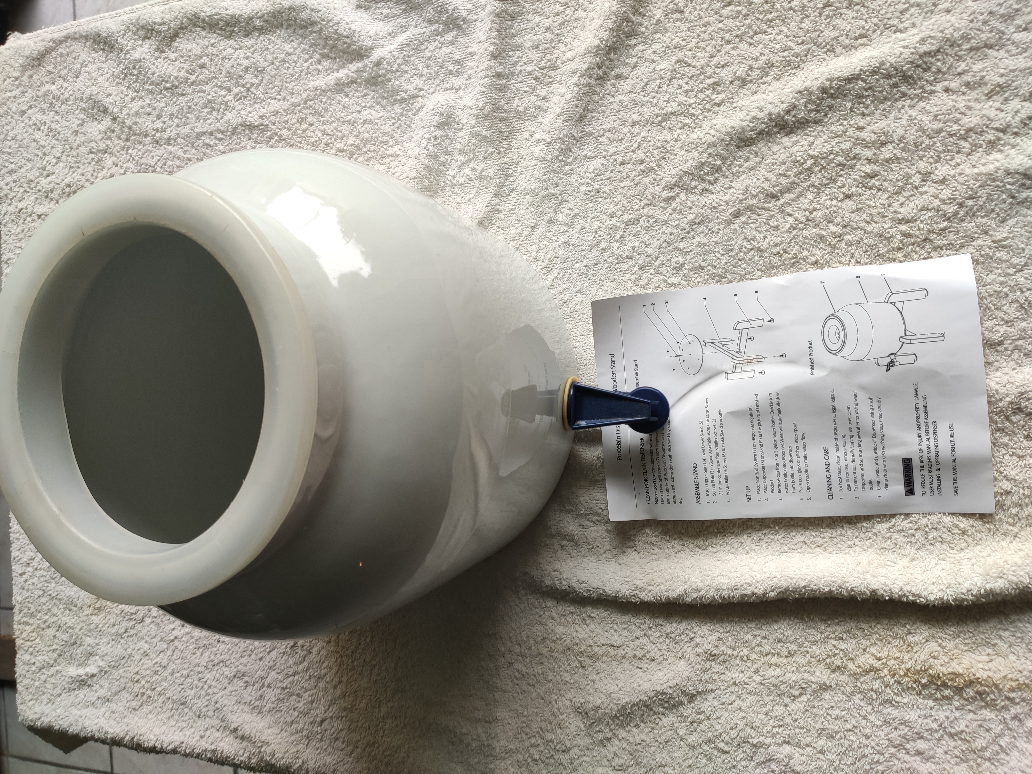 NEW Ceramic Water Dispenser