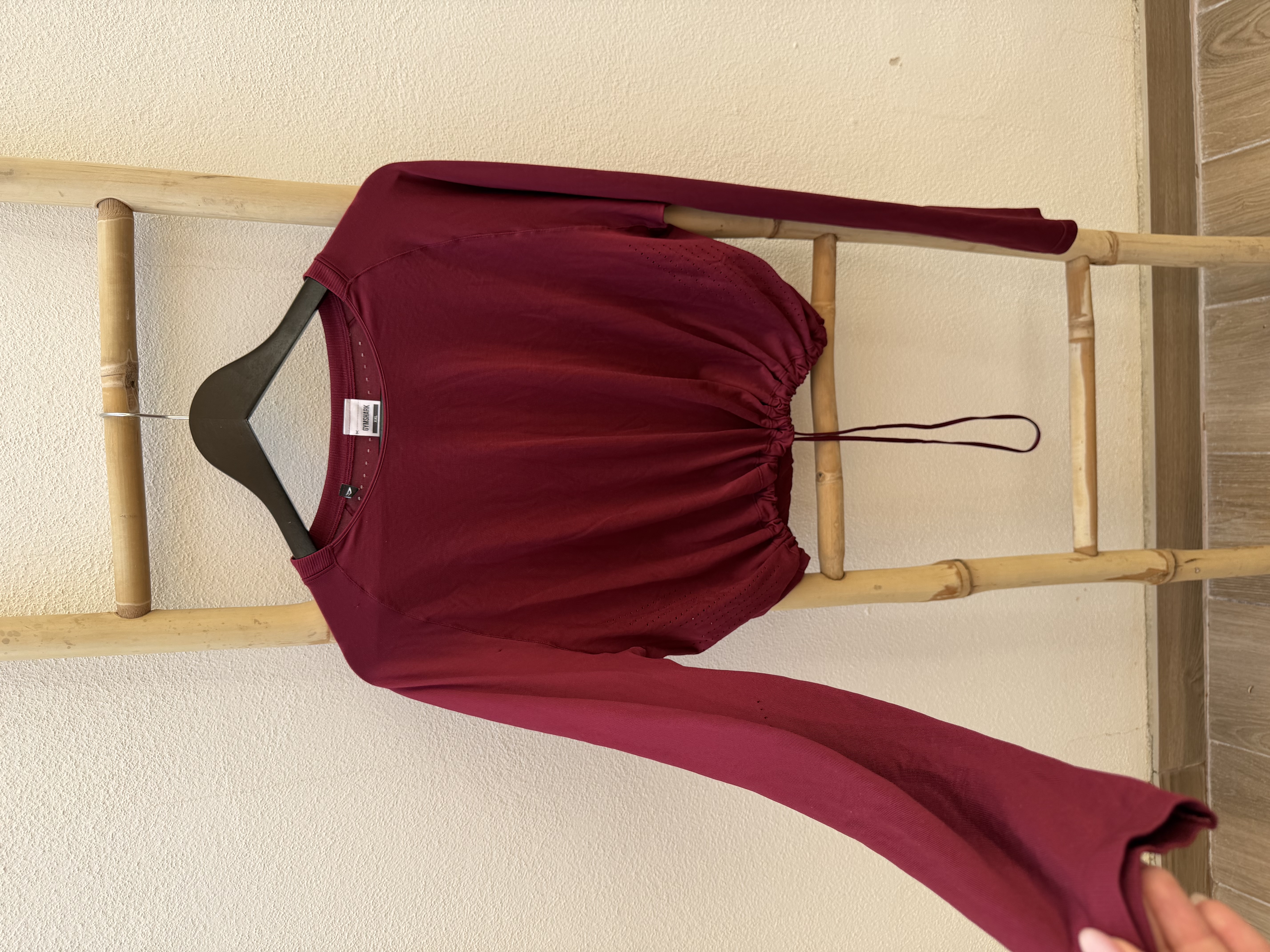 Gymshark drawstring athletic top | XXL size | Like New