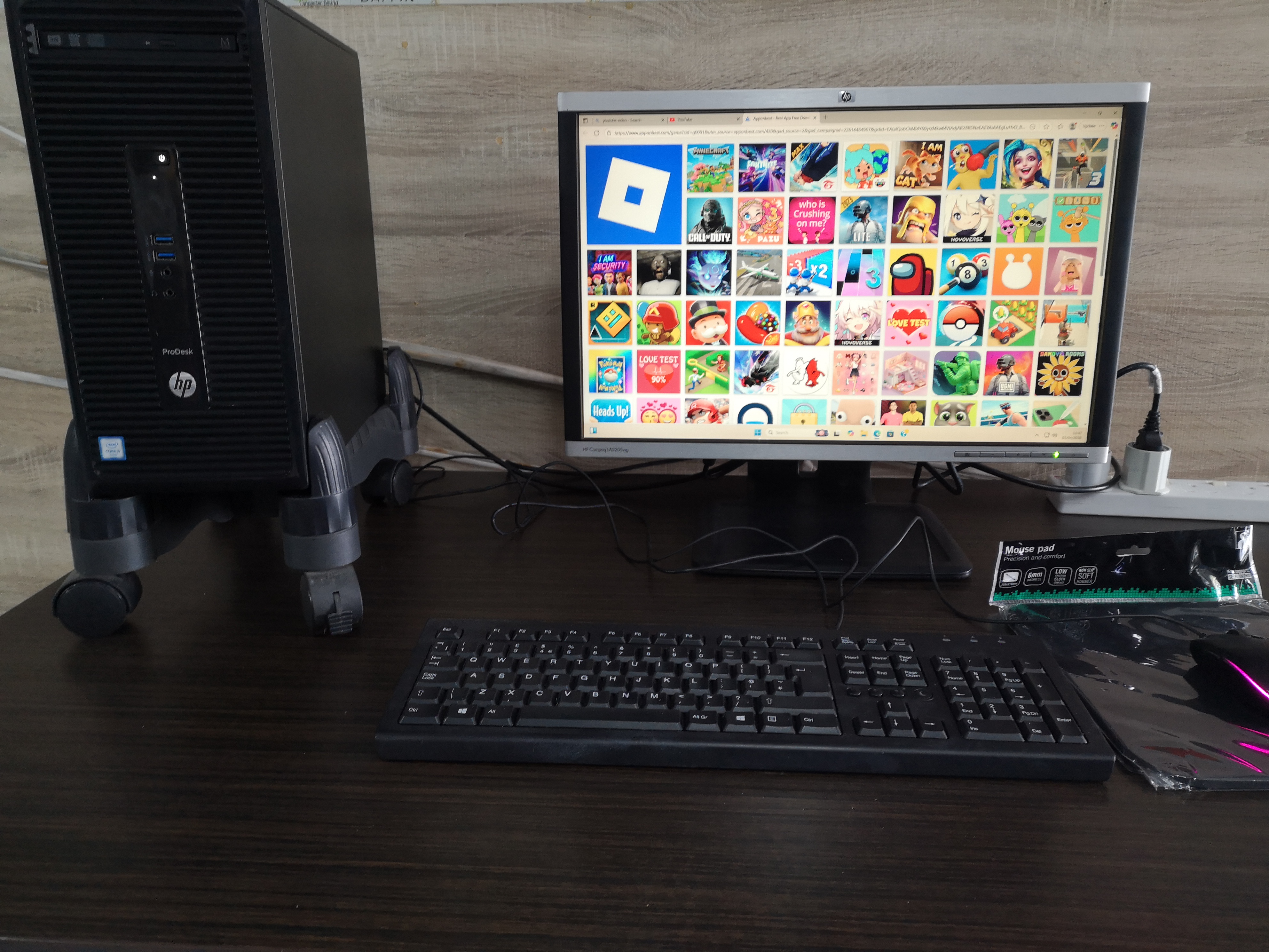 PC Hewlett-Packard computer complete Ready to use