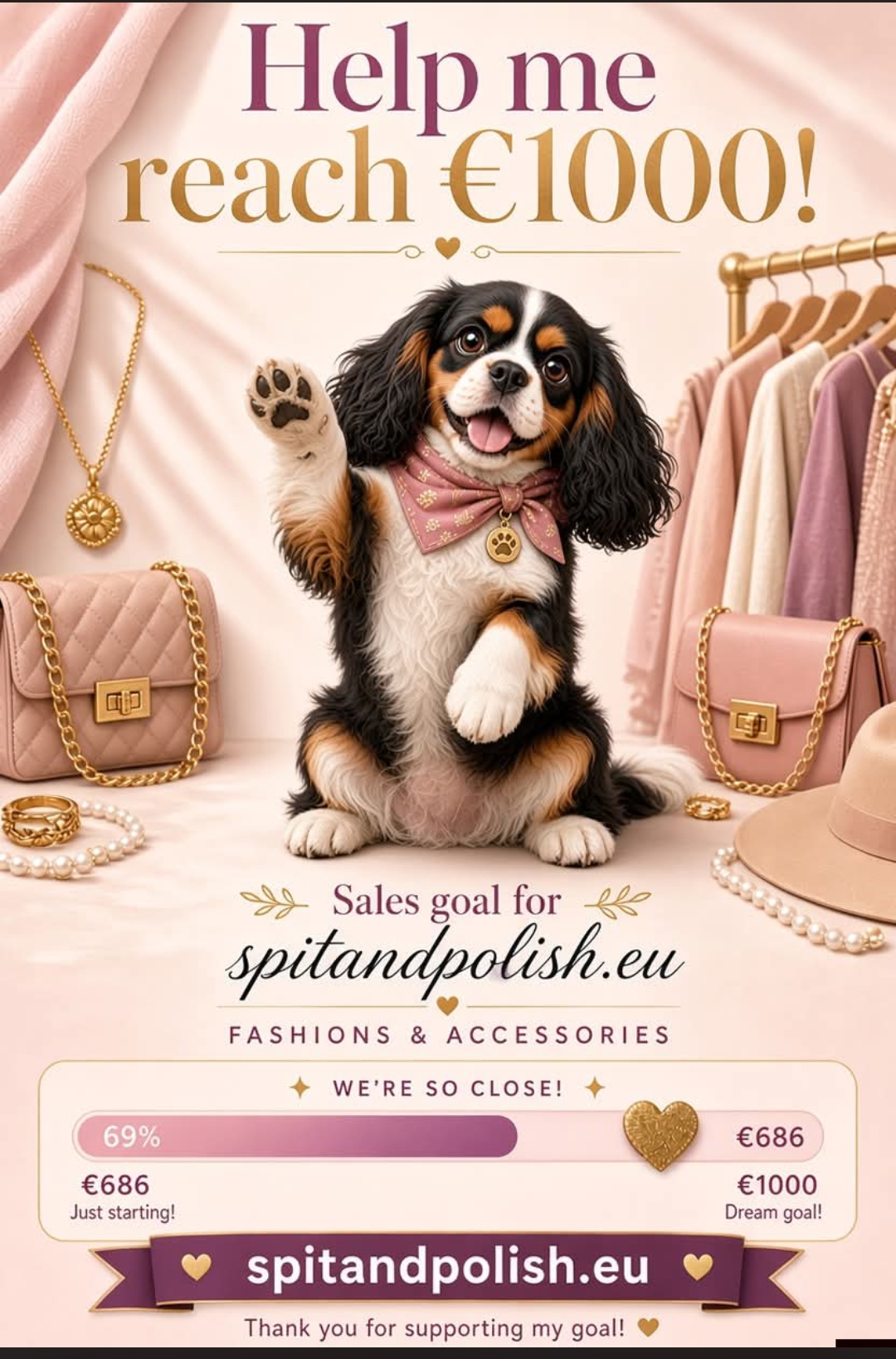don't thrift! shop at  spit and polish!